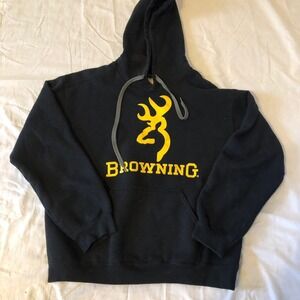 Mens Browning Hoodie Medium